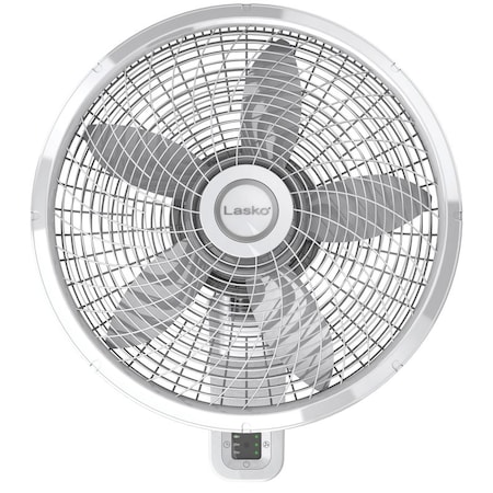 Lasko Lasko 22.5 in. H X 18 in. D 3 speed Oscillating Wall Mount Fan Remote Control M18950